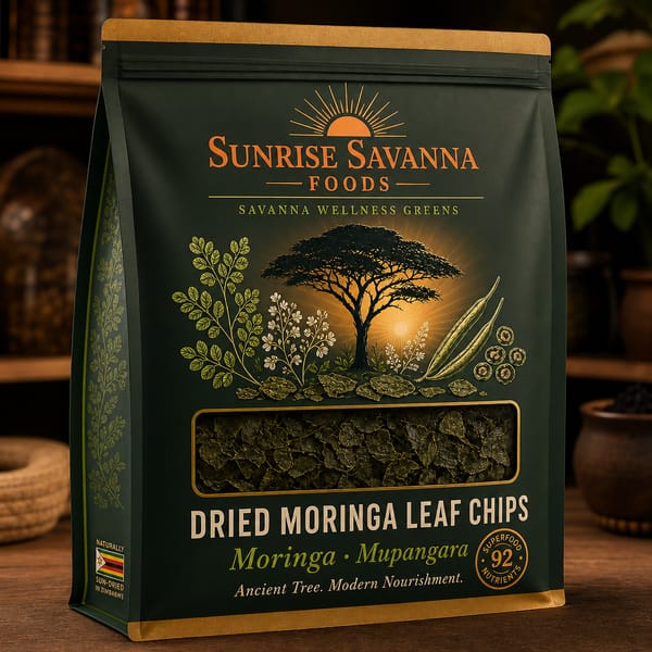 Dried Moringa Leaf Chips